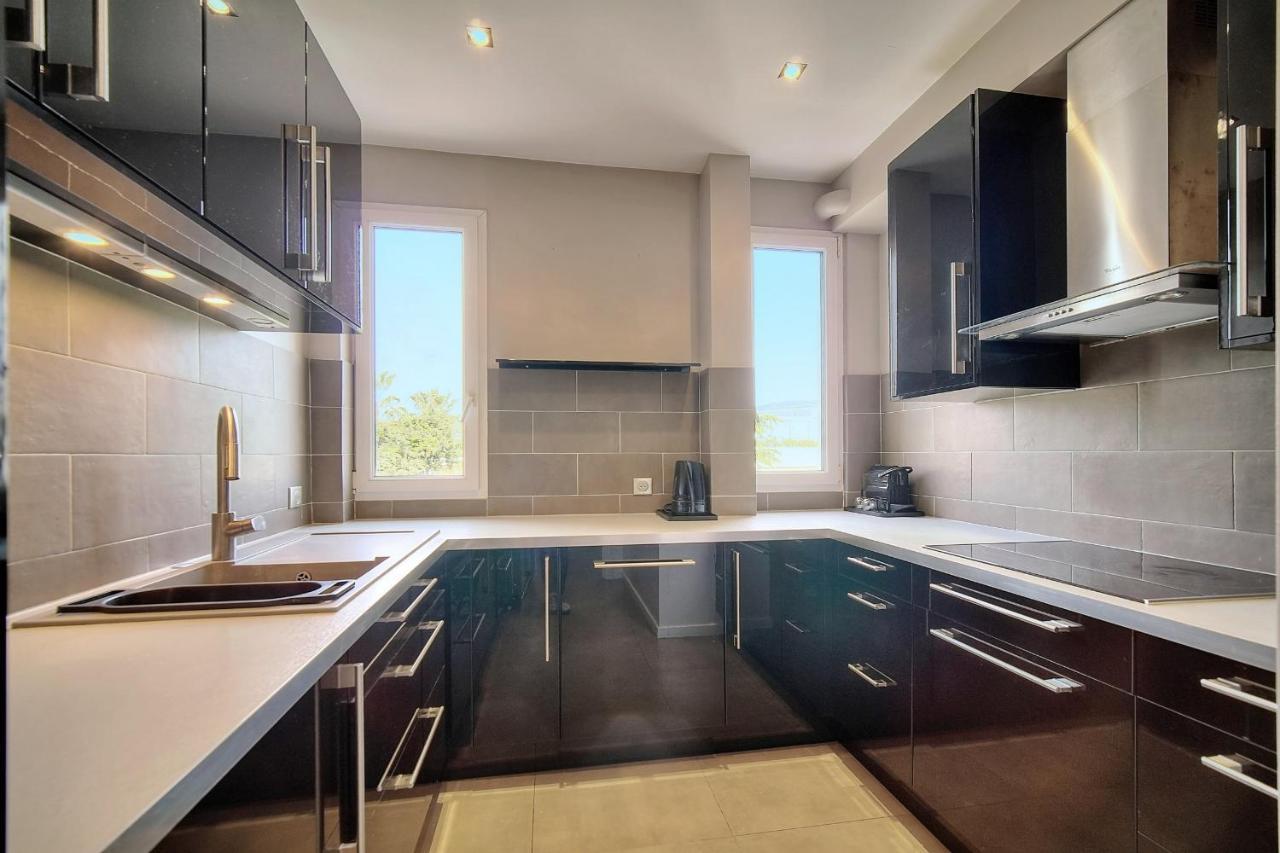 קאן Immogroom - Large Apartment - Parking - Air Conditioning - Sea View - Wifi מראה חיצוני תמונה