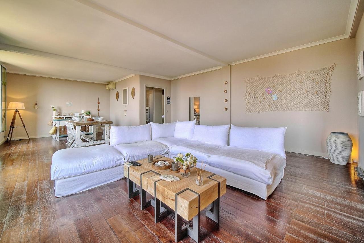 קאן Immogroom - Large Apartment - Parking - Air Conditioning - Sea View - Wifi מראה חיצוני תמונה