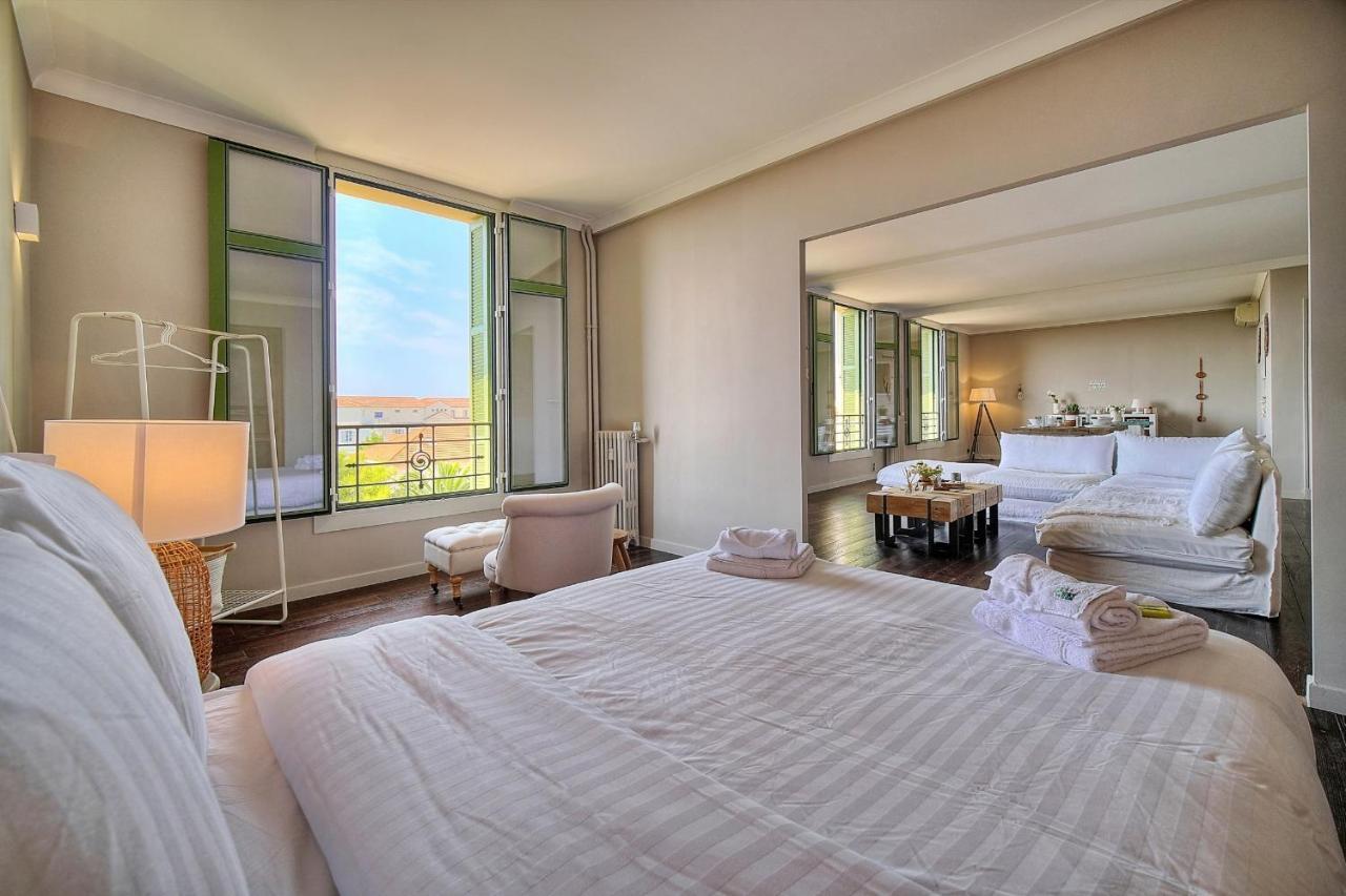 קאן Immogroom - Large Apartment - Parking - Air Conditioning - Sea View - Wifi מראה חיצוני תמונה