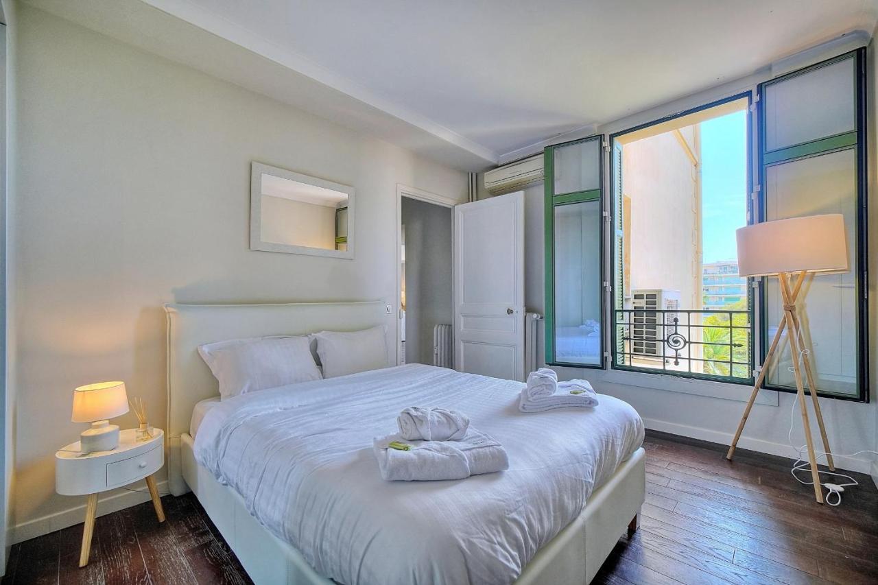 קאן Immogroom - Large Apartment - Parking - Air Conditioning - Sea View - Wifi מראה חיצוני תמונה
